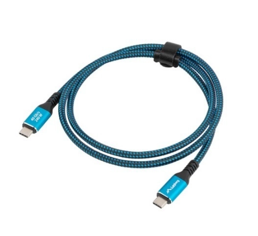 Usb-C Usb4 Cable 1.5m 240w Black-Blue