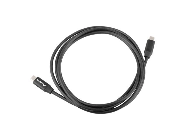 Black USB-C to USB-C 1.8m Charging Cable