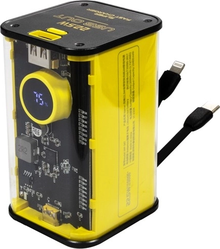 High capacity and a clear LED display