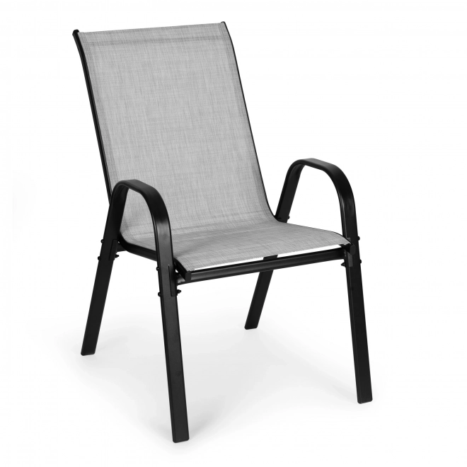Set of 4 Light Gray Garden Chairs MultiGarden