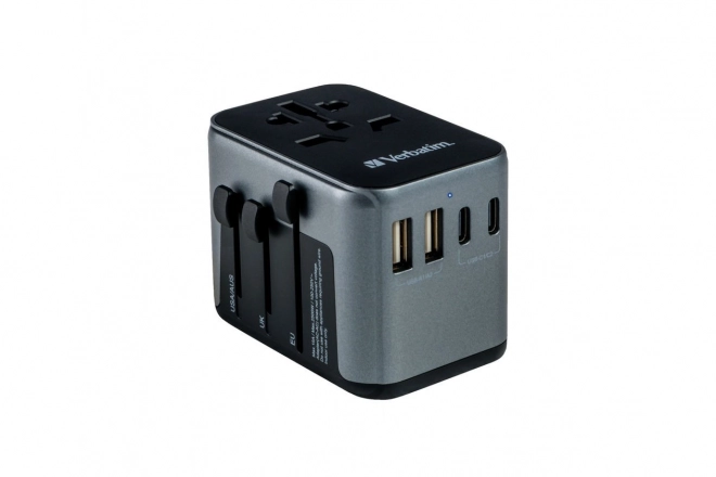 Universal Travel Adapter and Charger Verbatim