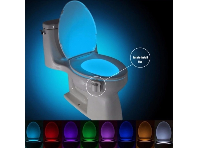LED-Toilettenlicht mit Bewegungsmelder