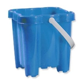 Androni Bucket castle 4 towers height 16 cm – Blue