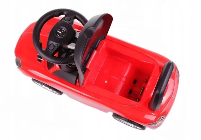 Red Mercedes Benz Ride-On Car for Children