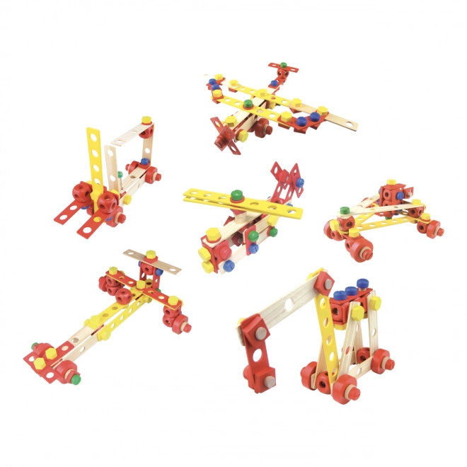 Vilac Wooden Construction Set Batibloc