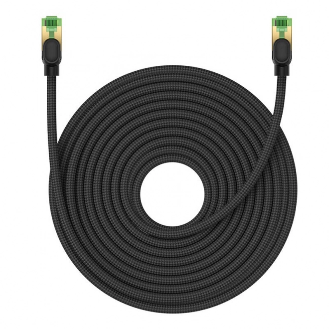 Cavo Ethernet RJ45 Cat.8 Baseus intrecciato 20 m nero