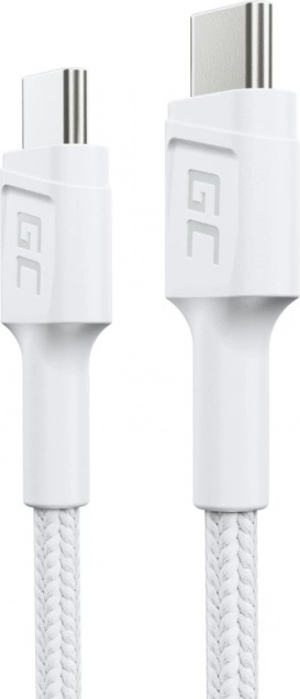 Cavo GC PowerStream USB-C a USB-C 30 cm, PD 60W, QC 3.0, bianco