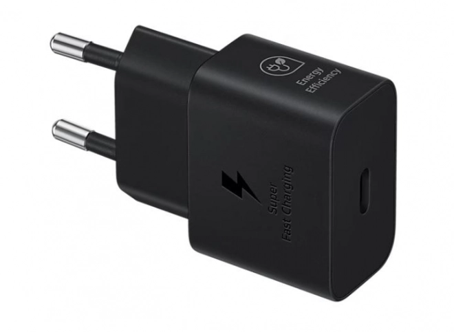25W Fast USB-C Charger Black