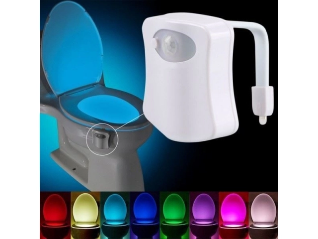 LED-Toilettenlicht mit Bewegungsmelder