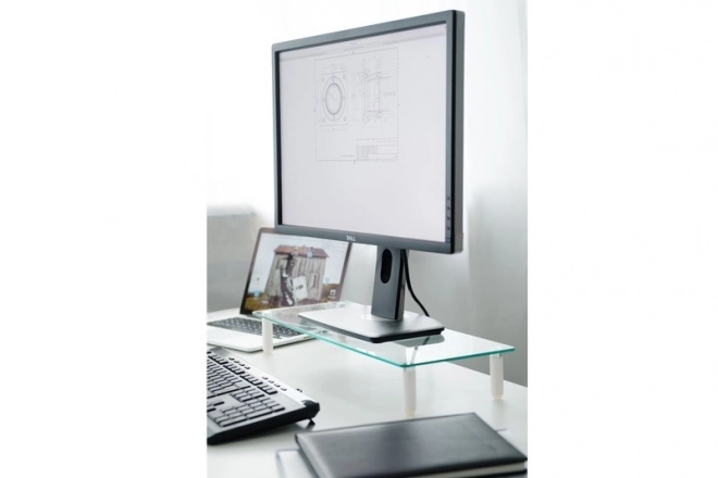 Glass Monitor Stand
