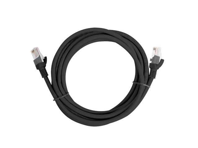 Patchcord categoria 6 nero 3m Fluke Passed Lanberg