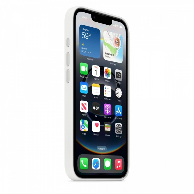 Silicone Case for iPhone - White