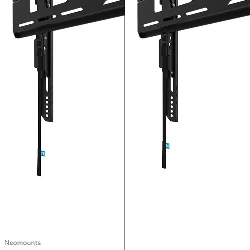 Wall Mount for Large Screens with Support and Locking Mechanism