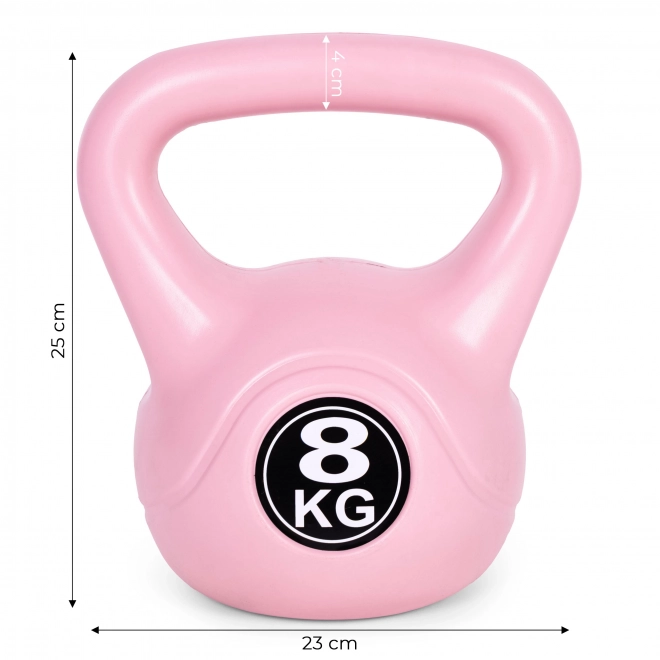 Kettlebell for exercise 8 kg pink ModernHome