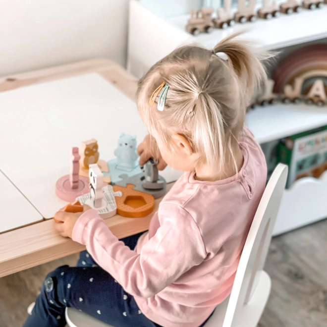 Builds fine motor skills and logic