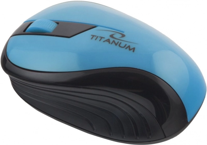 Kabellose optische Maus von Titanum - Rainbow Türkis
