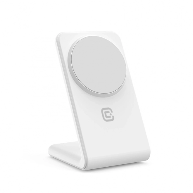 2-in-1 Wireless Charger with MagSafe for iPhone and AirPods – White
