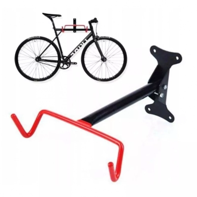 Supporto da parete per bicicletta con 2 ganci