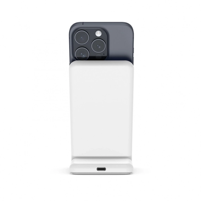 2-in-1 Wireless Charger with MagSafe for iPhone and AirPods – White