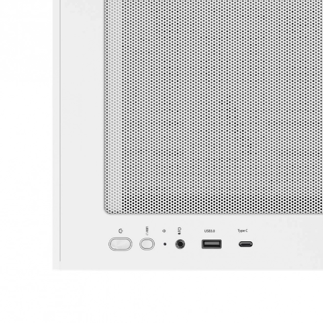 White P30 Air mATX Mini Tower Case with ARGB Fans