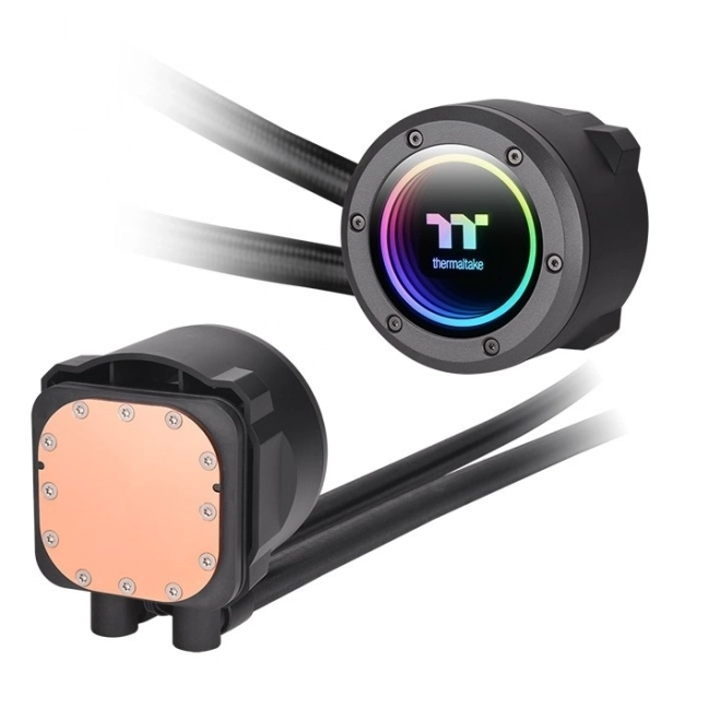 Water Cooling Thermaltake TH280 V2 ARGB with Copper CPU Block and Two 140mm Fans
