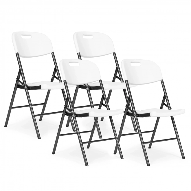 Set of Four Folding Chairs - ModernHome