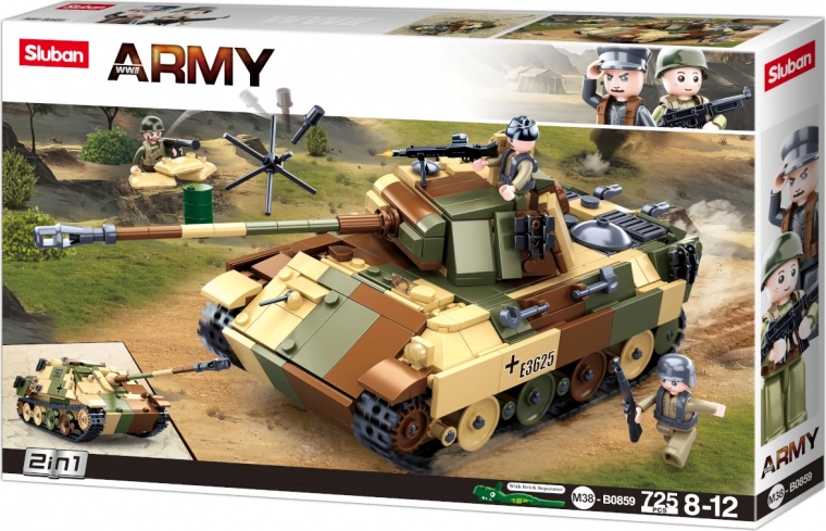 Two tank versions in one box (2-in-1)