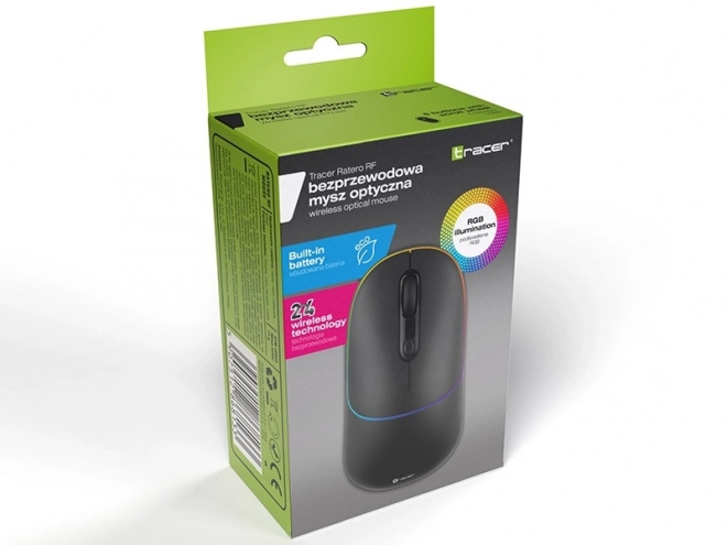 Wireless Mouse TRACER RATERO RF 2.4 GHz Black
