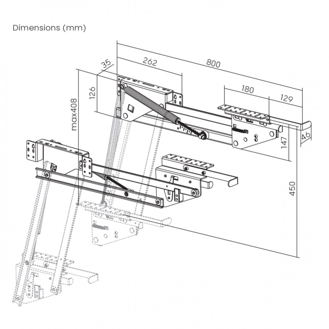 Maclean Kitchen Lift System