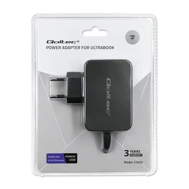 Power Adapter for HP Ultrabook 45W