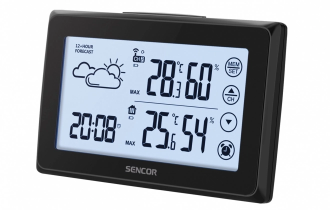 Weather Station with Touch Display and Alarm