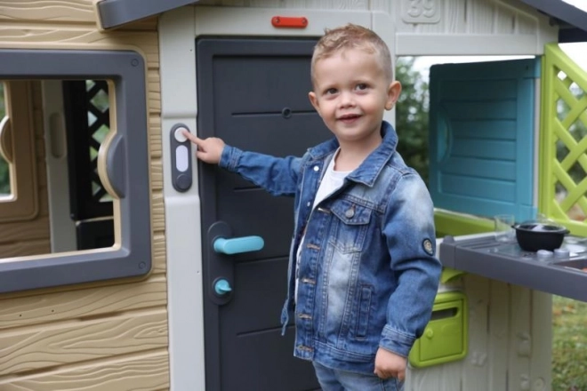 Electronic Doorbell with Animal Sounds for Smoby Playhouses