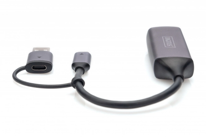 Digitus adattatore da USB-C a USB-A a RJ45 2,5 Gigabit Ethernet