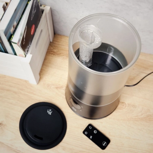 Convenient control via LCD, touch, and remote
