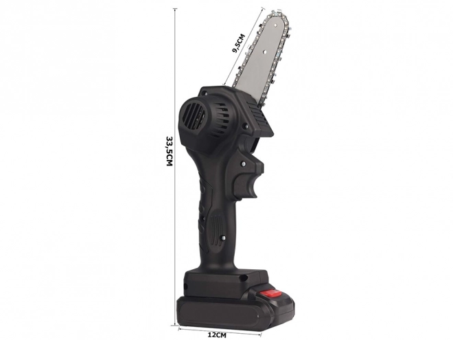 Mini motosega a batteria da 4 pollici