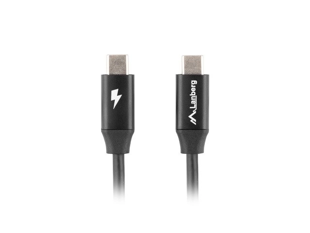 Black USB-C to USB-C 1.8m Charging Cable