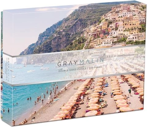 Double-Sided Italy Puzzle by GRAY MALIN, 500 Pieces