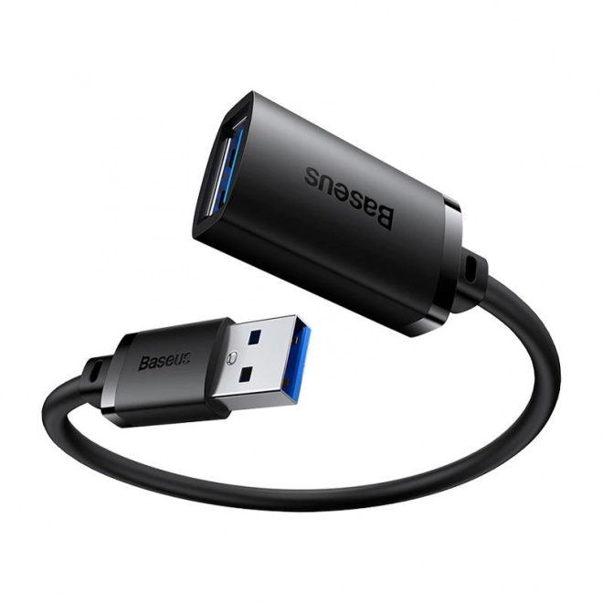 Prodlužovací kabel USB 3.0 Baseus samec - samice, řada AirJoy, 3 m (černý)