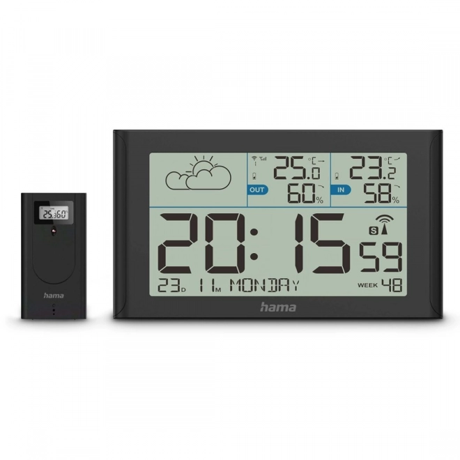Weather Station with Thermometer and Hygrometer