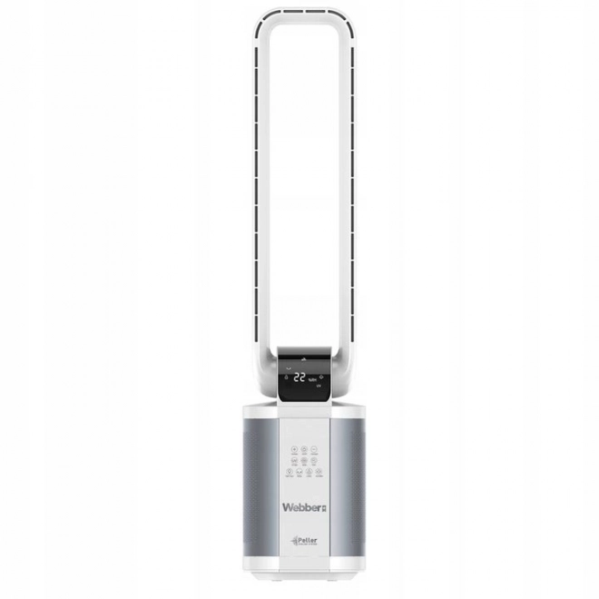WEBBER WB1820 ventilatore senza pale bianco con umidificatore
