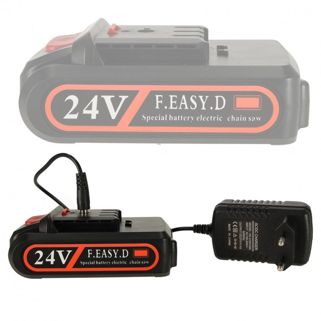 Battery-Powered Mini Chainsaw in Carry Case