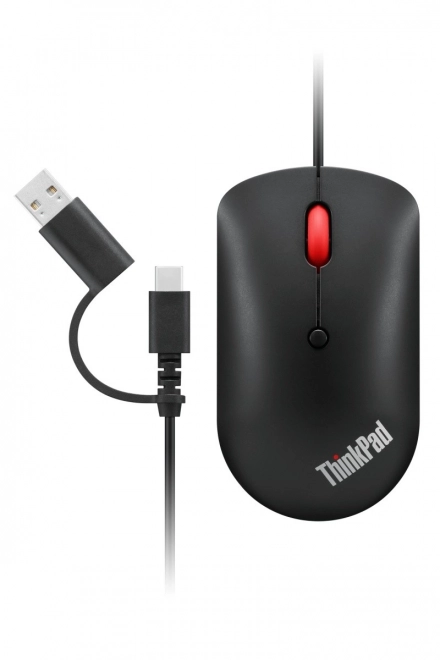 Compact Wired USB-C Mouse ThinkPad