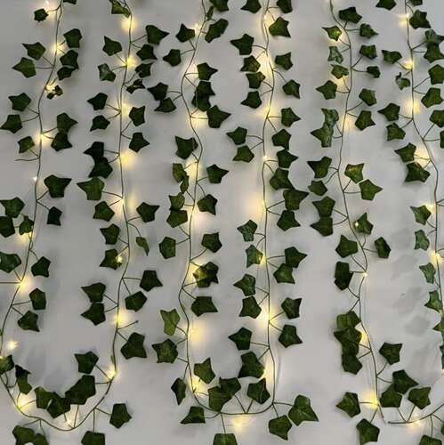 Umělý břečťan s LED osvětlením