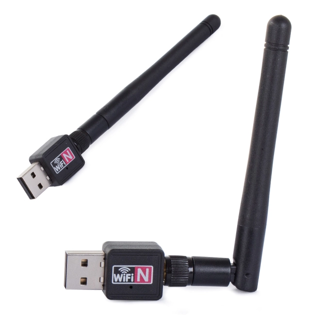 Strong signal thanks to 9 dBi antenna