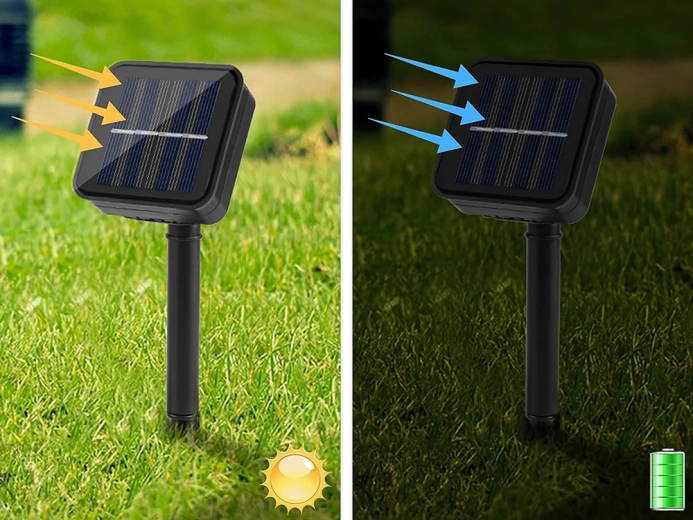Eco-friendly solar power and automatic turn-on