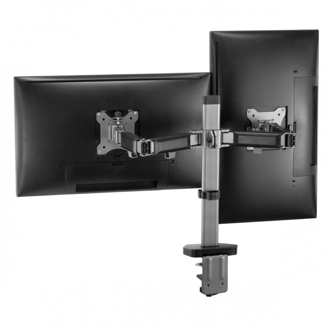 Deluxe Dual Monitor Adjustable Mount by Ergo Office