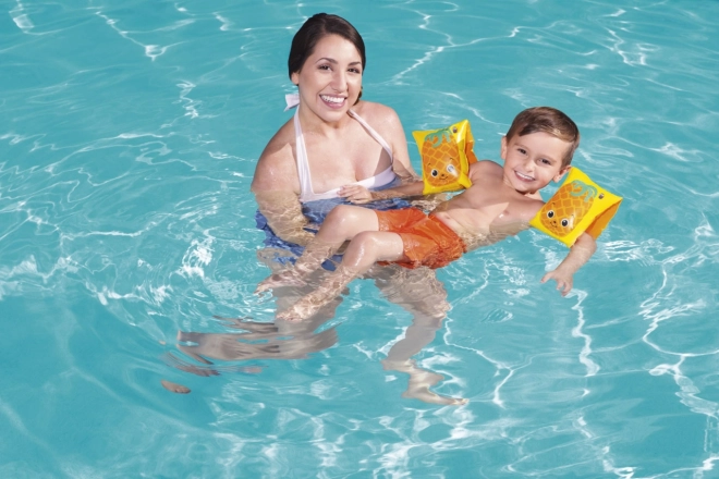 Braccioli Gonfiabili per Bambini Ananas Bestway – Giallo
