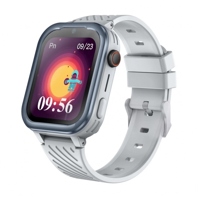 Smartwatch Kids with 4G LTE and Face Unlock in Gray