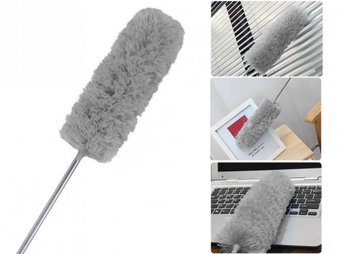 Dust Brush 88 cm Grey