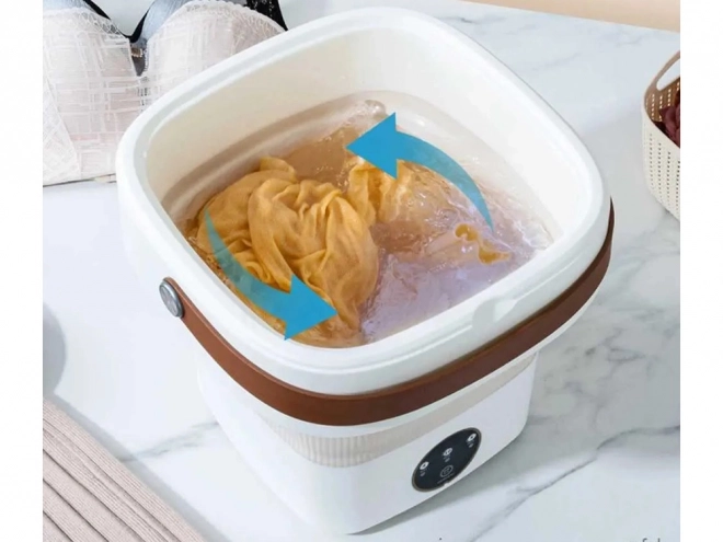 Mini Portable Folding Travel Washing Machine 11L